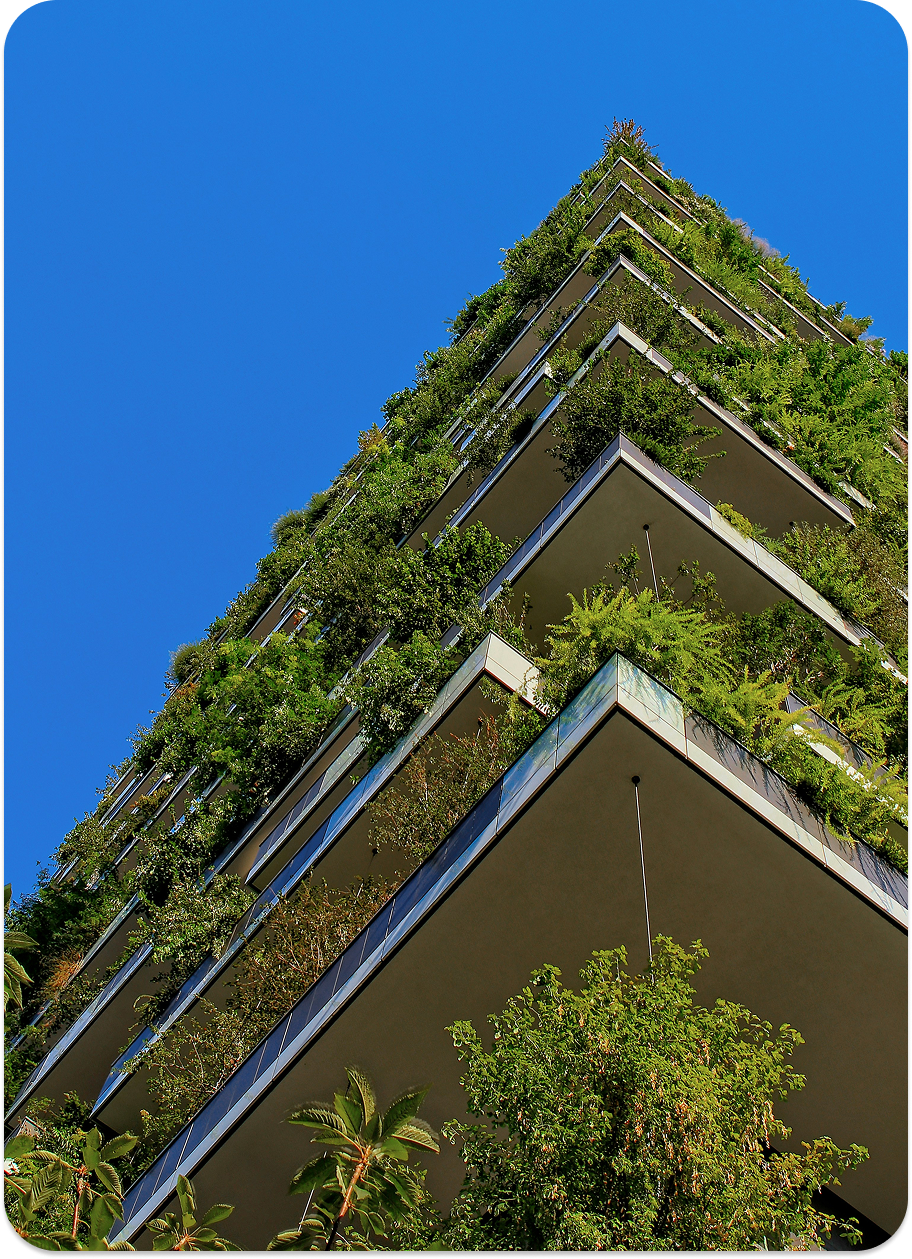Immeuble végétalisé